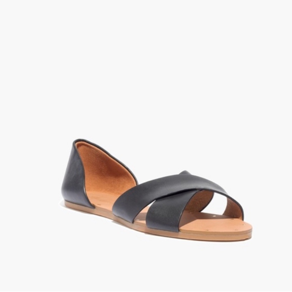 Madewell Black Thea Sandals